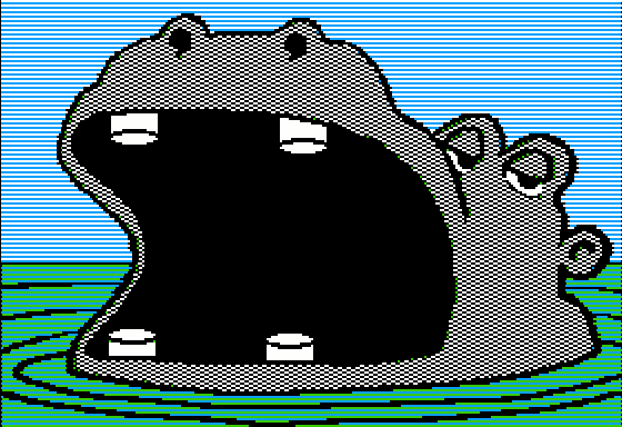 hippo blank