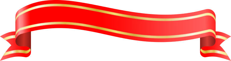 banner flowing red