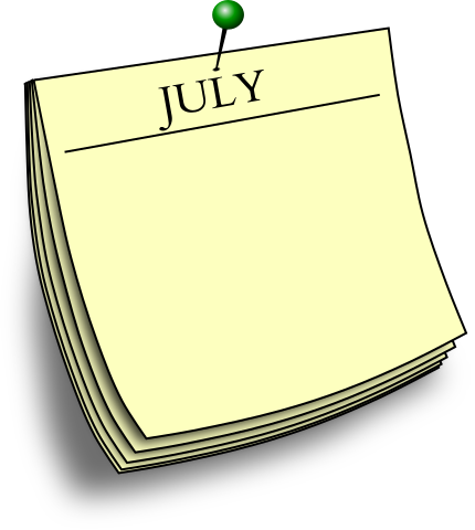note monthly  July
