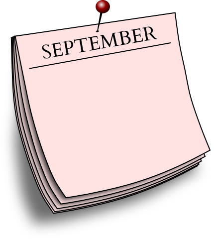 note monthly  September
