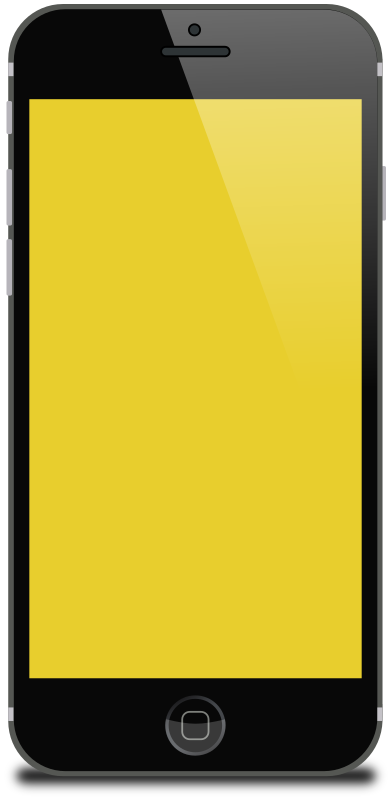 smartphone yellow