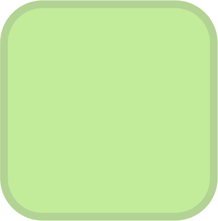 square label green