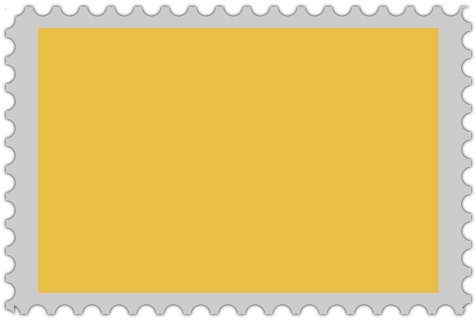 Stamp blank gold