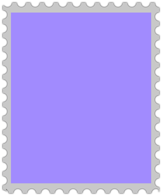 stamp blank vertical