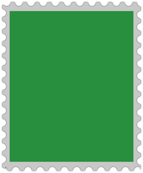 stamp blank vertical forest