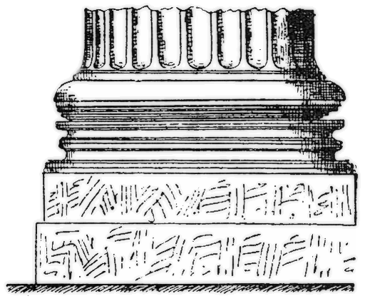 column base  stylobate