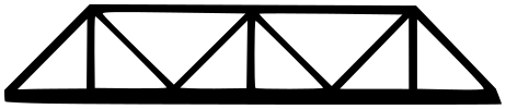 Warren truss bridge