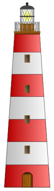 lighthouse striped