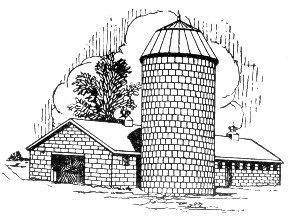 barn and silo 2