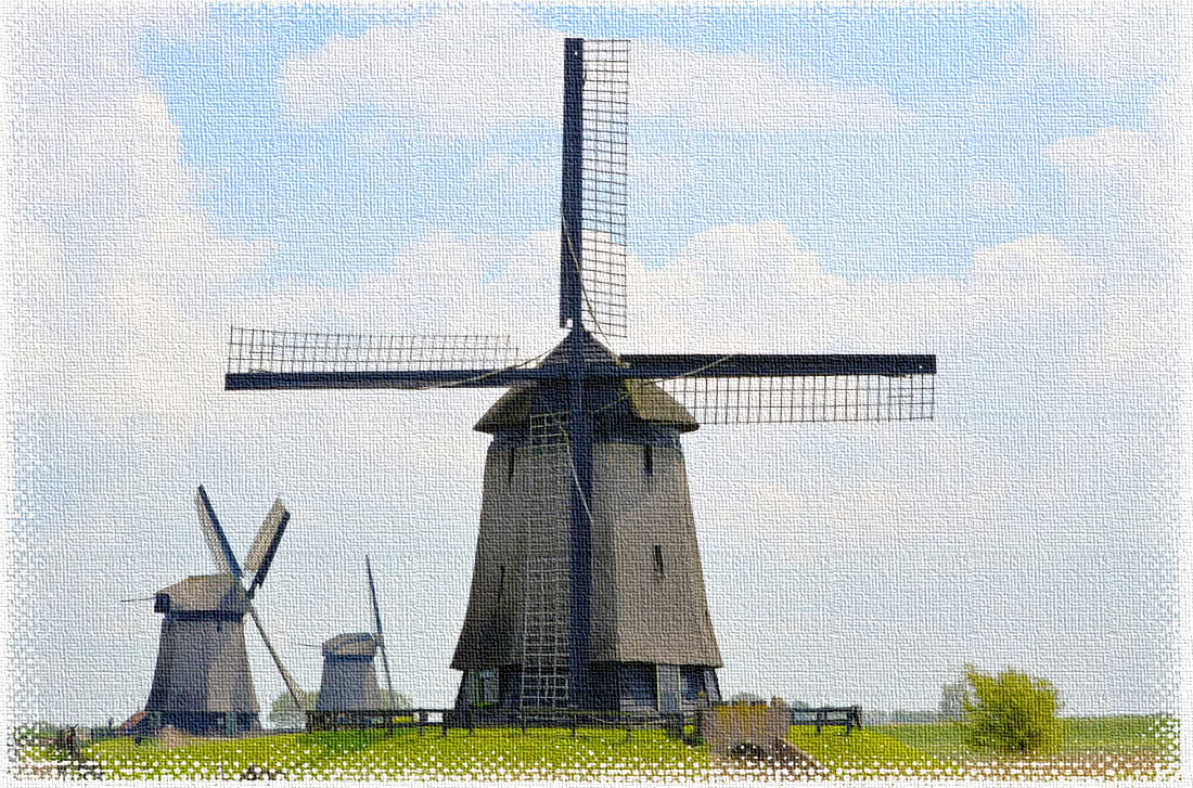 windmill placemat