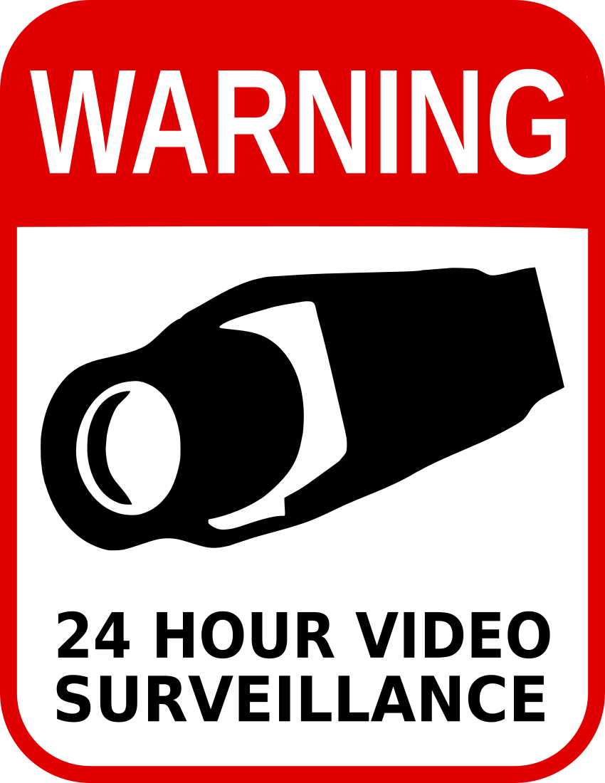 video surveillance warning