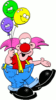 clown w balloons