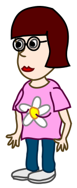 character Girl daisy shirt
