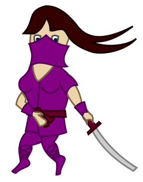 character Ninja girl