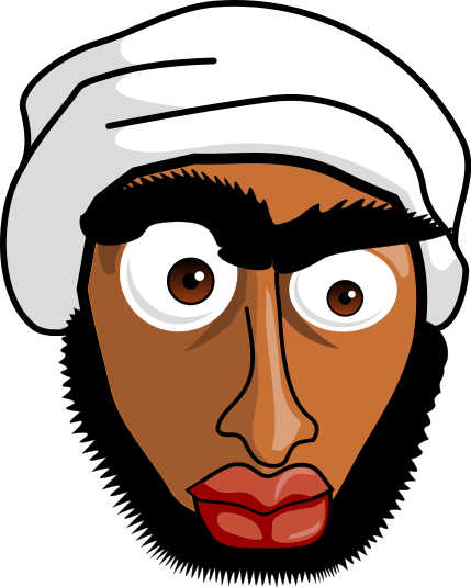 arabian man cartoon