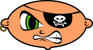 mean baby pirate