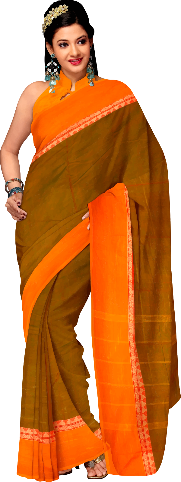 woman in saree 2