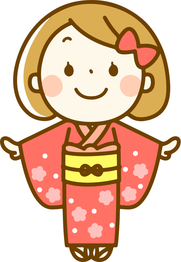 girl wearing kimono