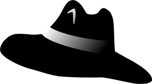 adventure hat black