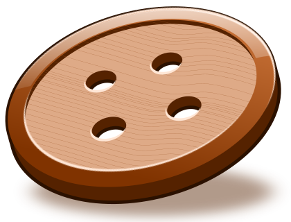 button wooden