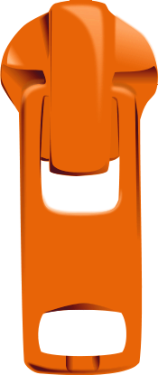 zipper orange