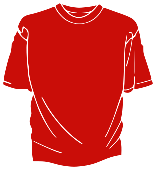 tee shirt red