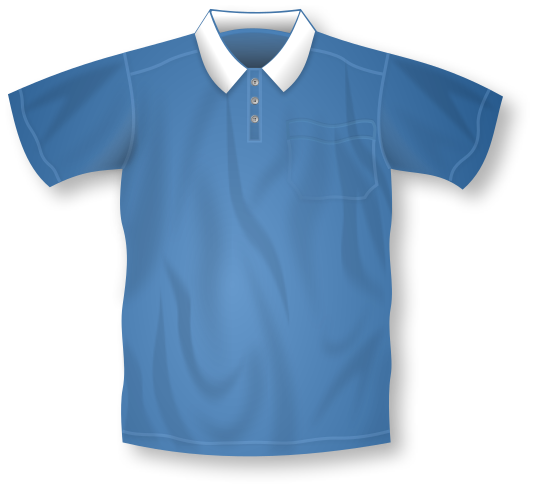 polo shirt blue