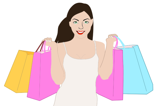 Happy-Shopping-Woman