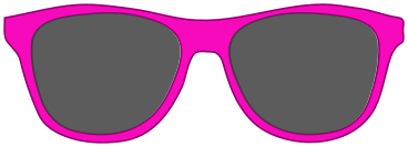 sunglasses plastic frame pink