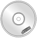 compact disc 150 grayscale