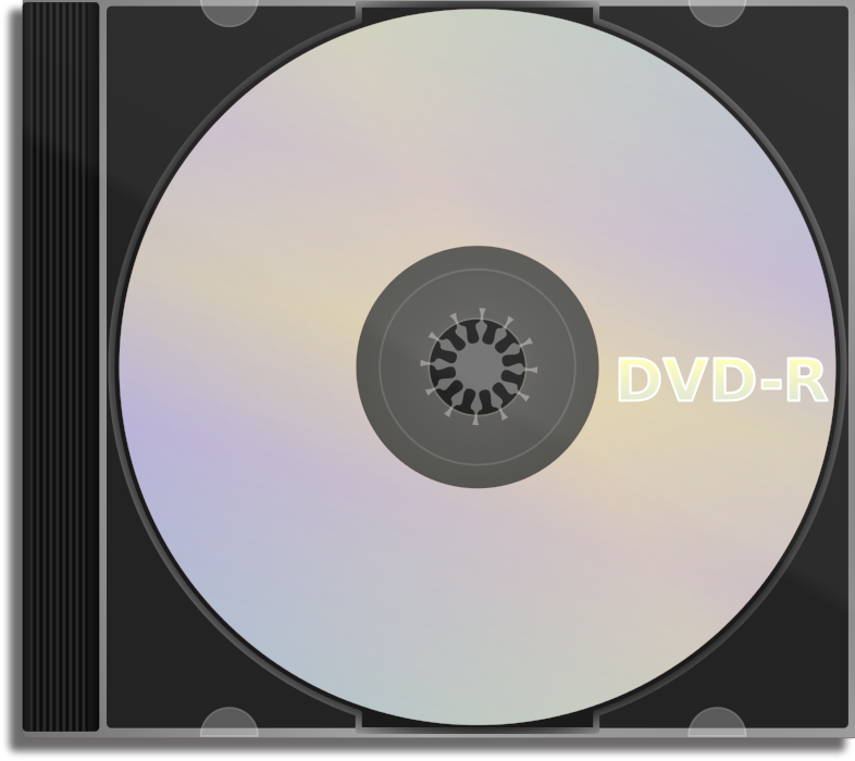 DVD-R in jewel case