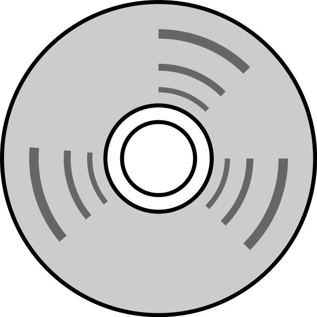 disk line drawing