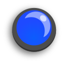LED button blue