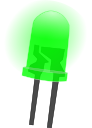 led-lamp-green-on