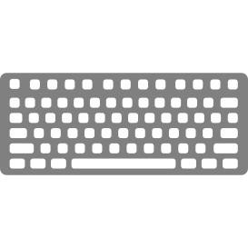 keyboard gray