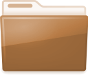 folder icon brown