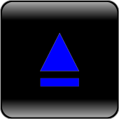 multimedia button black eject