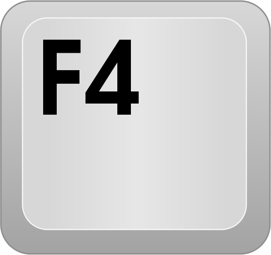 computer key F4