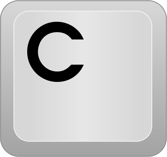 computer key C