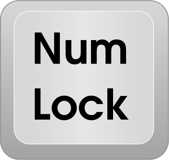 computer key Num Lock
