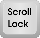 computer key Scroll Lock