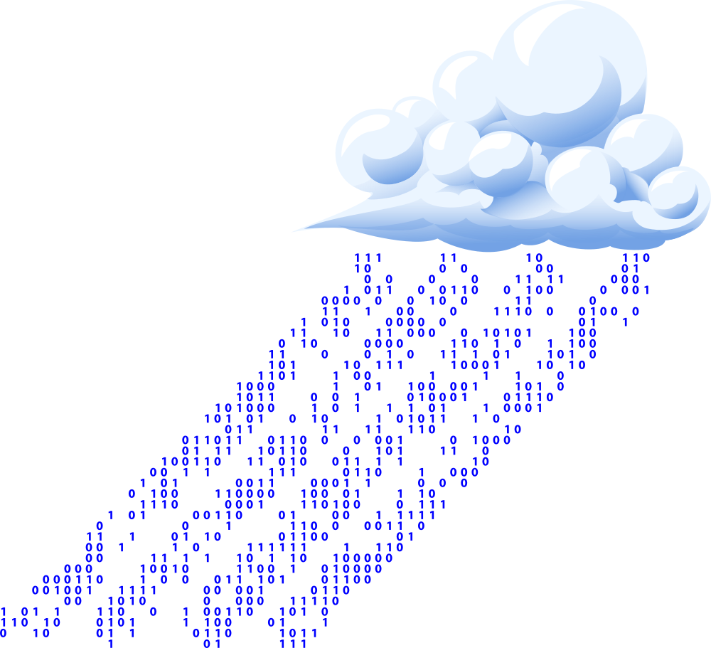 binary rain
