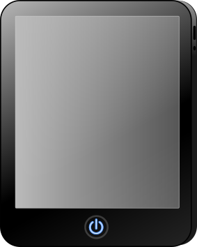 tablet blank gradient
