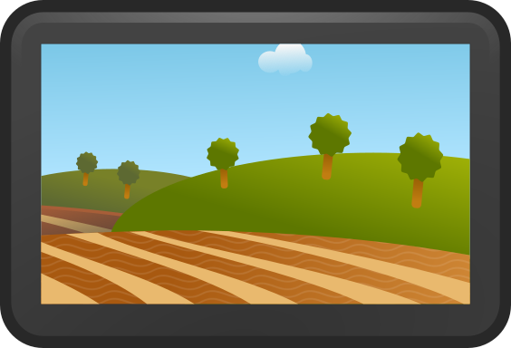 tablet landscape mode