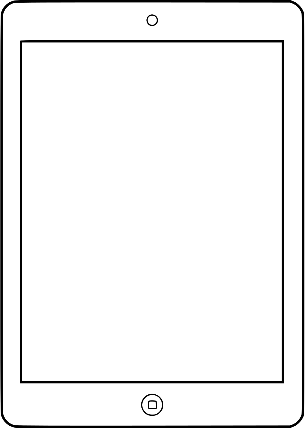 tablet lineart