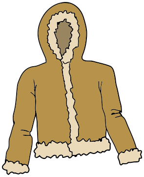 sherpa-lined coat