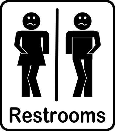 Restrooms gotta go - /signs_symbol/assorted/bathroom_signs/funny ...