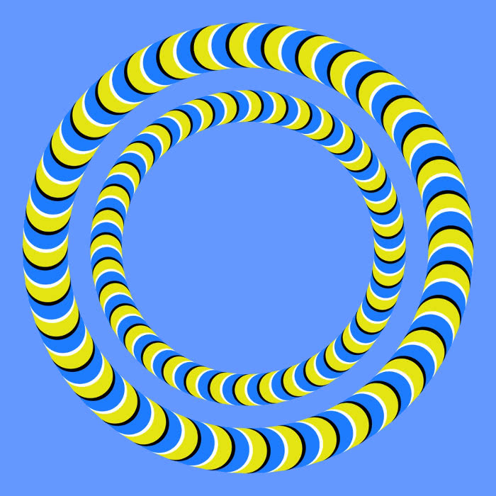 rotating circles