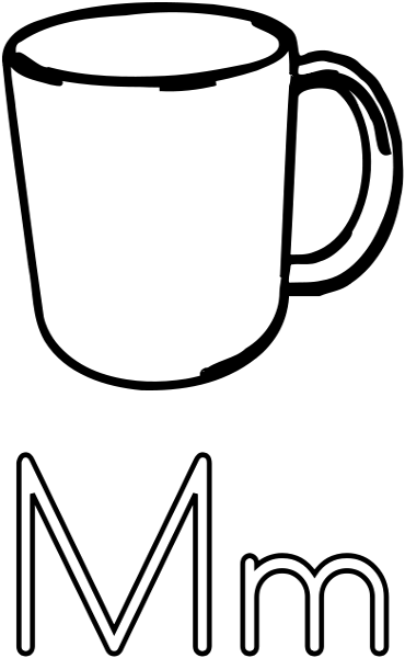M is for Mug