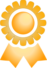 award badge gold